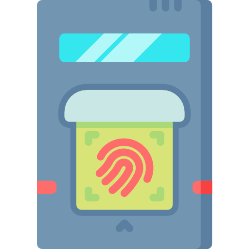 Finger print Special Flat icon