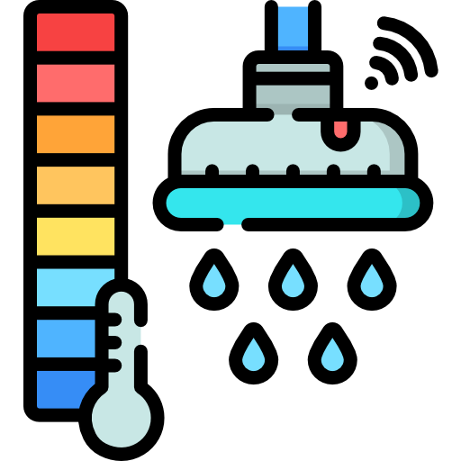 temperatura dell'acqua Special Lineal color icona