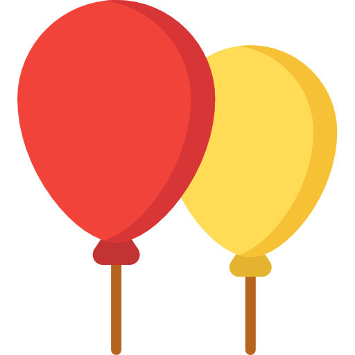 Balloons Special Flat icon