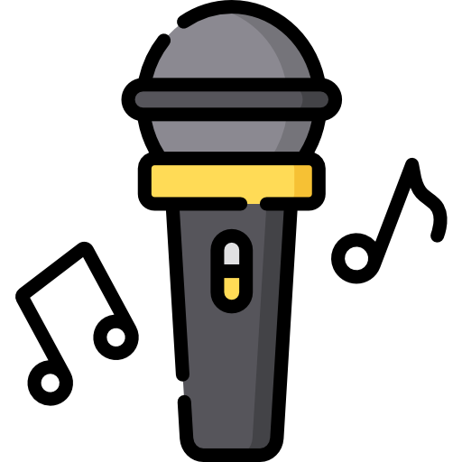 karaoke Special Lineal color icoon