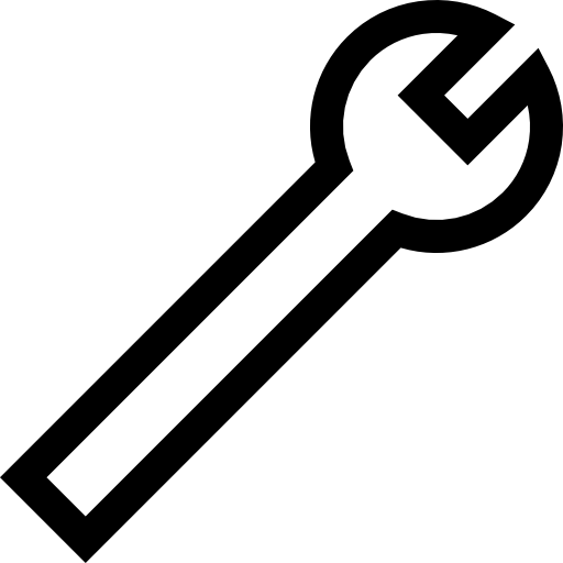 レンチ Basic Straight Lineal icon