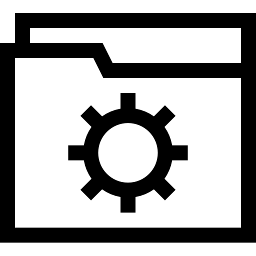 フォルダ Basic Straight Lineal icon