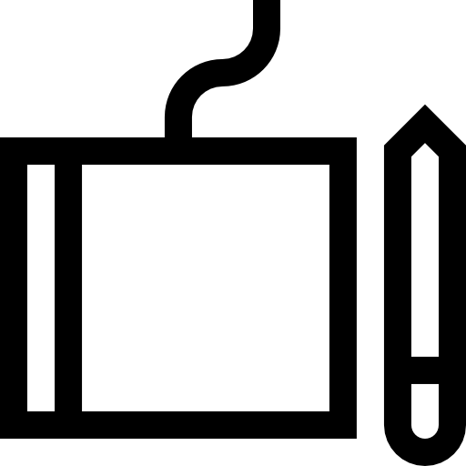 karta graficzna Basic Straight Lineal ikona