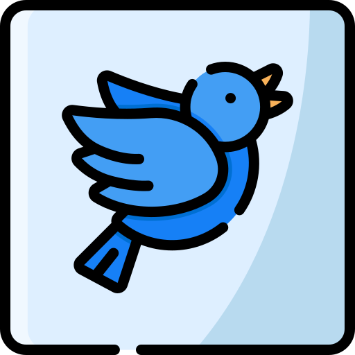 logotipo de twitter Special Lineal color icono