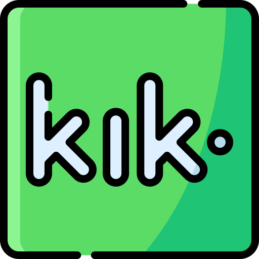 logo kik Special Lineal color icona