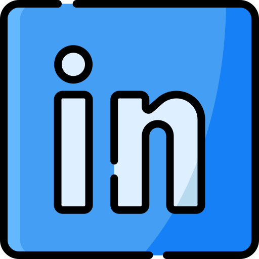 linkedin 로고 Special Lineal color icon