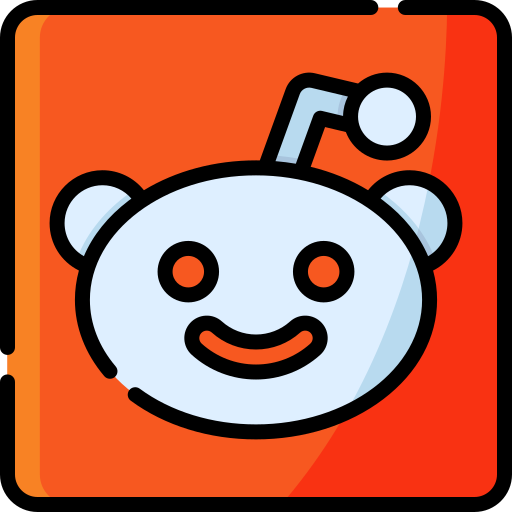 logo reddit Special Lineal color icona