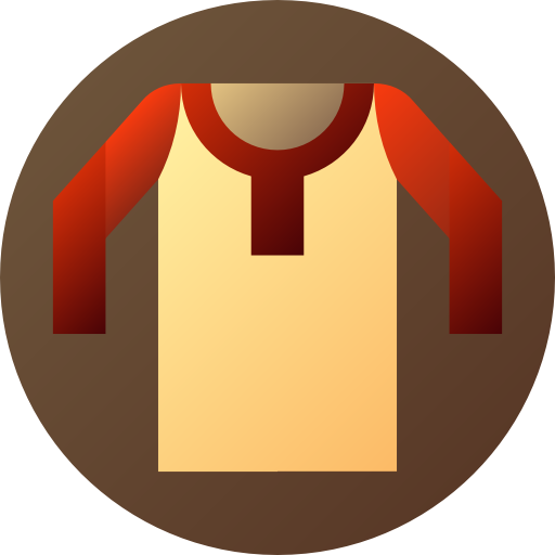 camicia Flat Circular Gradient icona