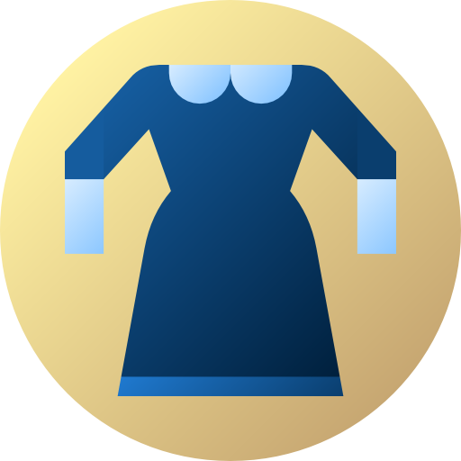 vestido Flat Circular Gradient icono