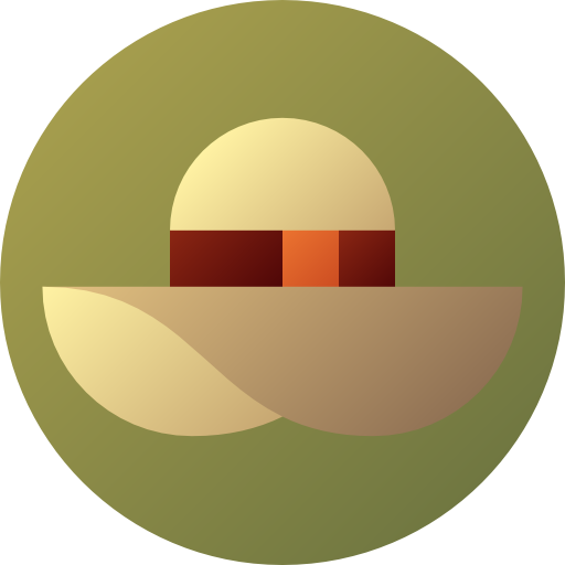 pamela Flat Circular Gradient ikona