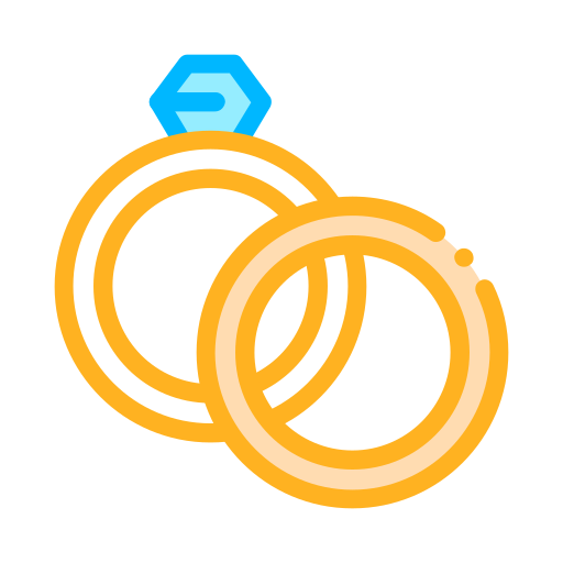Rings Generic color lineal-color icon