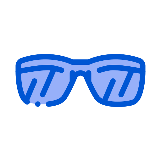 Sunglasses Generic color lineal-color icon