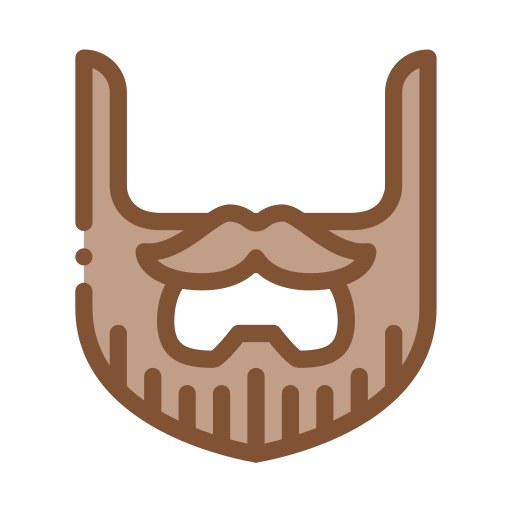 Beard Generic color lineal-color icon