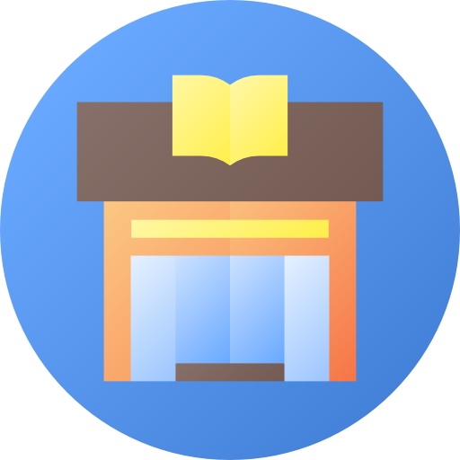 biblioteca Flat Circular Gradient icono