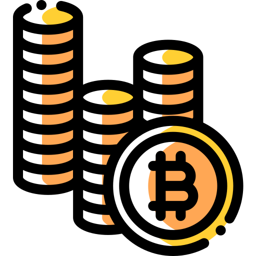 bitcoin Detailed Rounded Color Omission icon
