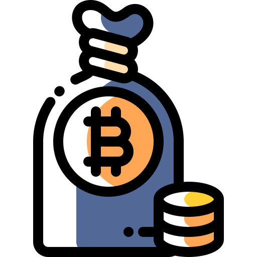 bitcoin Detailed Rounded Color Omission icon
