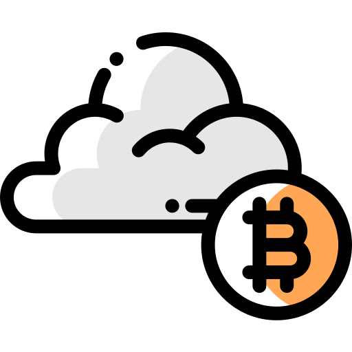 Cloud Detailed Rounded Color Omission icon