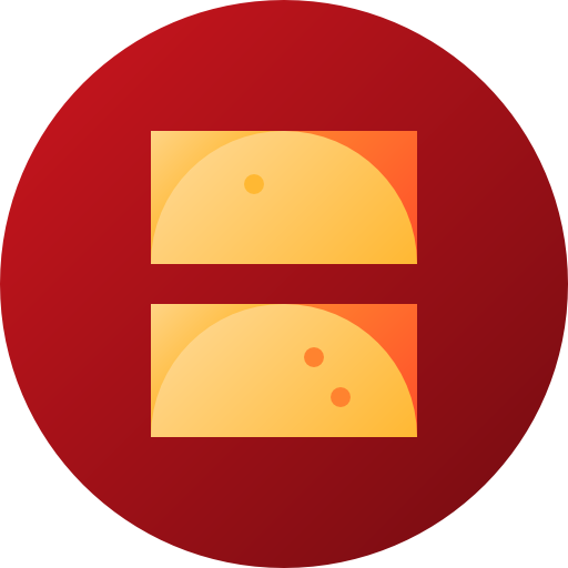 loempia's Flat Circular Gradient icoon
