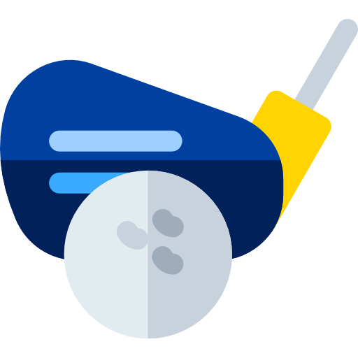ゴルフ Basic Rounded Flat icon