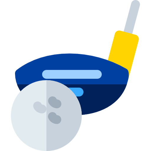 Golf Basic Rounded Flat icon