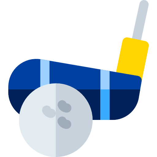 골프 Basic Rounded Flat icon