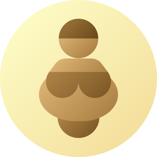 wenus Flat Circular Gradient ikona
