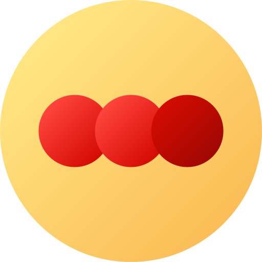 bälle Flat Circular Gradient icon
