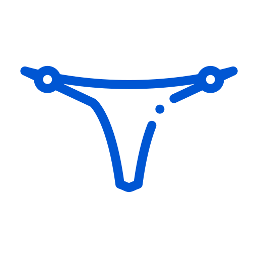 Panties Generic color lineal-color icon