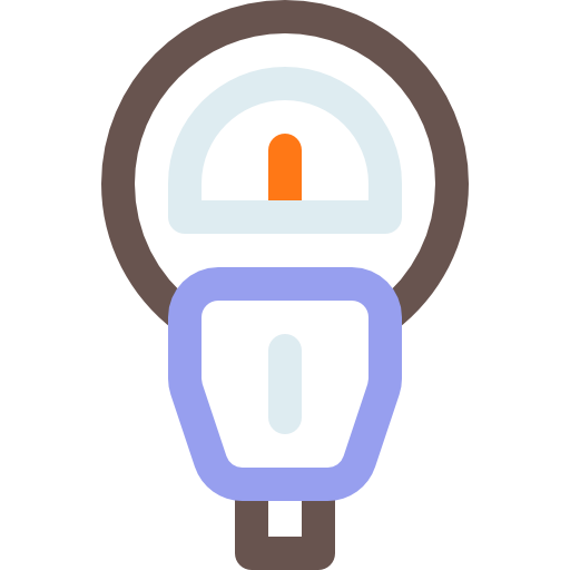 Счетчик на стоянке Basic Rounded Lineal Color иконка