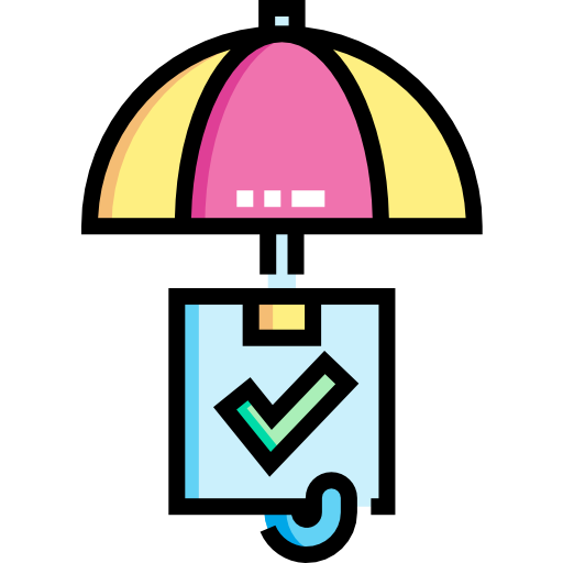 Insurance Detailed Straight Lineal color icon