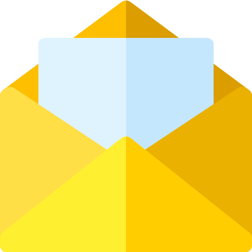 手紙 Basic Rounded Flat icon