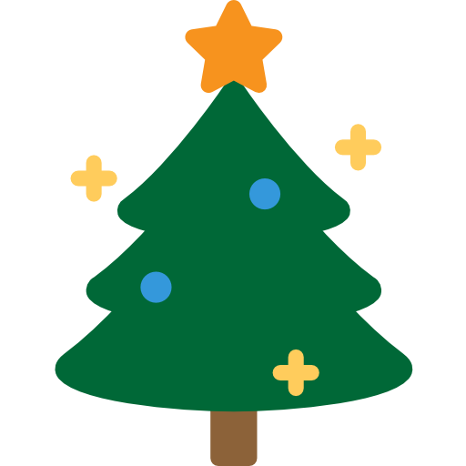 クリスマスツリー Mavadee Flat icon