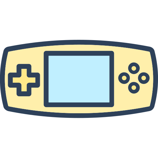mando de juegos Generic color lineal-color icono