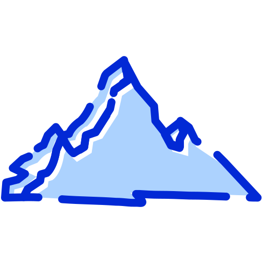 montanhas Generic color lineal-color Ícone