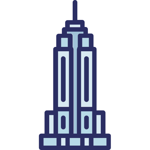 タワー Generic color lineal-color icon