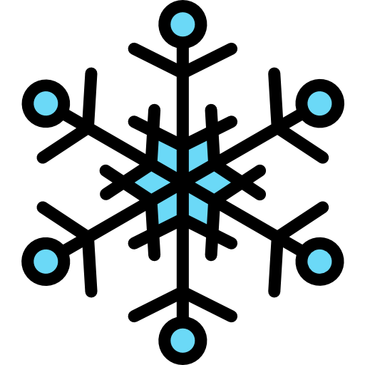 fiocco di neve Mavadee Lineal Color icona