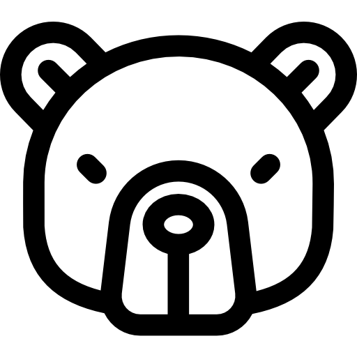 クマ Basic Rounded Lineal icon