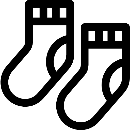 calzini Basic Rounded Lineal icona