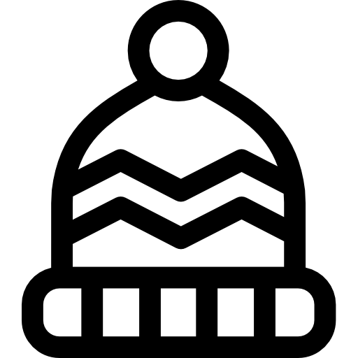 wintermütze Basic Rounded Lineal icon
