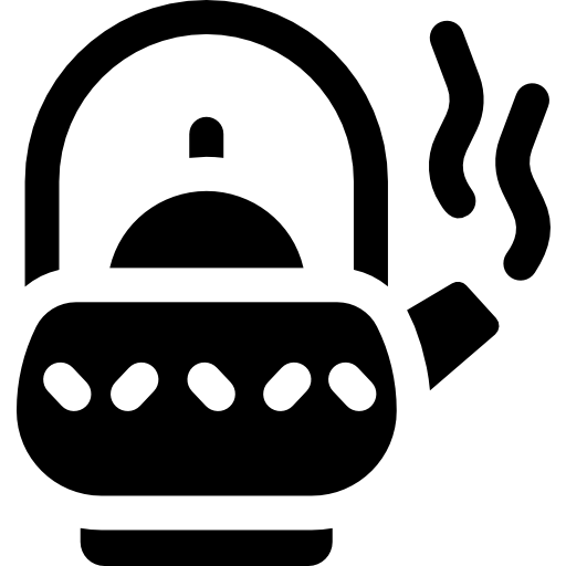tetera Basic Rounded Filled icono