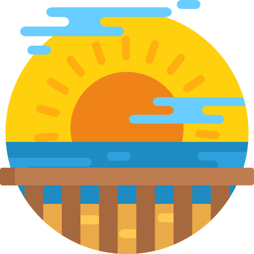 Sunrise Detailed Flat Circular Flat icon