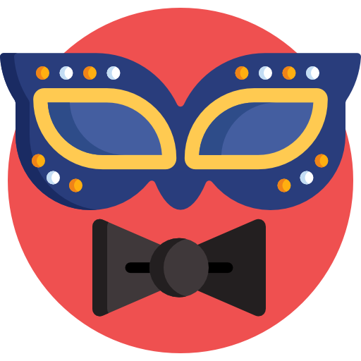 Eye mask Detailed Flat Circular Flat icon
