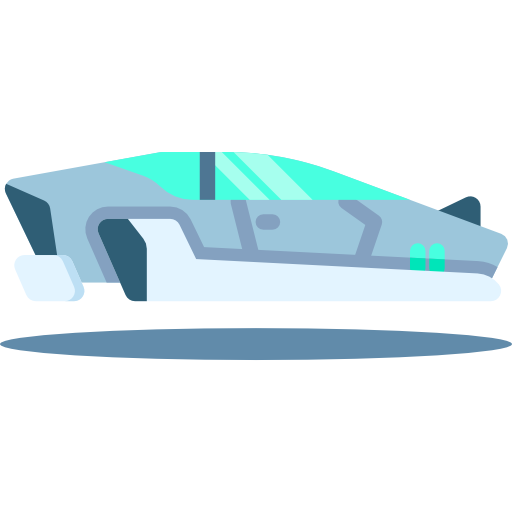 hovercar Special Flat Ícone