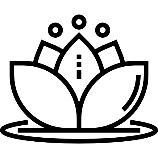 Лотос Detailed Straight Lineal иконка