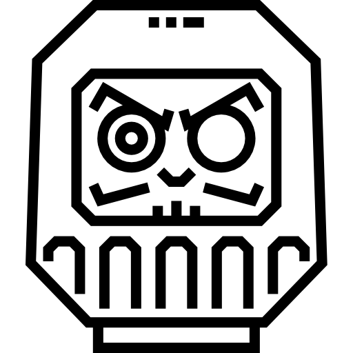 Дарума Detailed Straight Lineal иконка