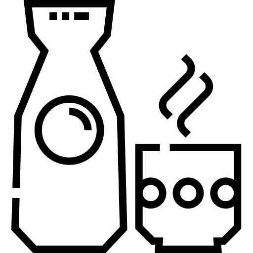 Сакэ Detailed Straight Lineal иконка