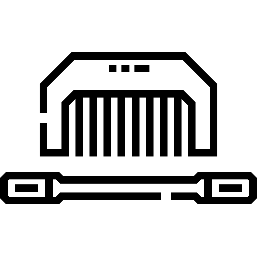 Kogai and kushi Detailed Straight Lineal icon