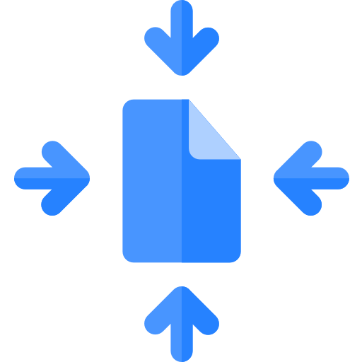 compressione Basic Rounded Flat icona