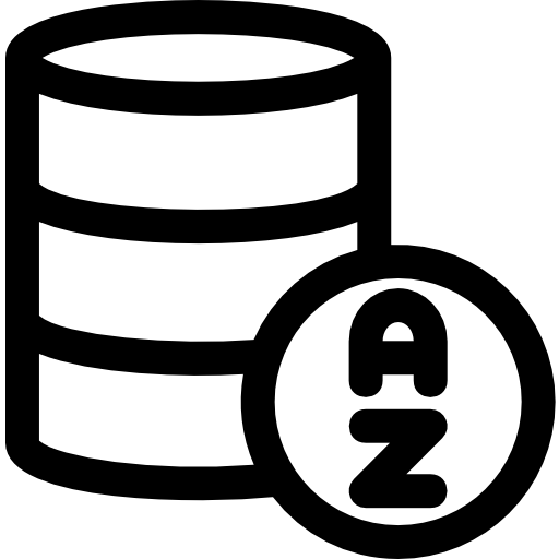 ordinamento Basic Rounded Lineal icona