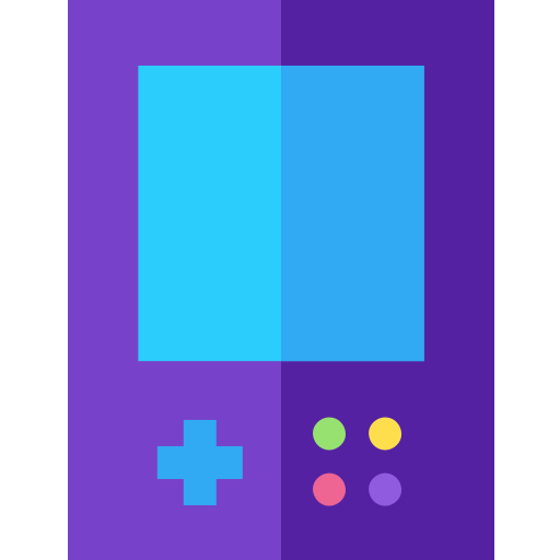 console di gioco Basic Straight Flat icona